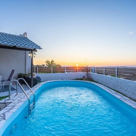Fontana Luxury Villa Salakos With Pool Near Beach Exterior photo