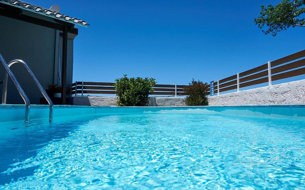 Fontana Luxury Villa Salakos With Pool Near Beach Exterior photo