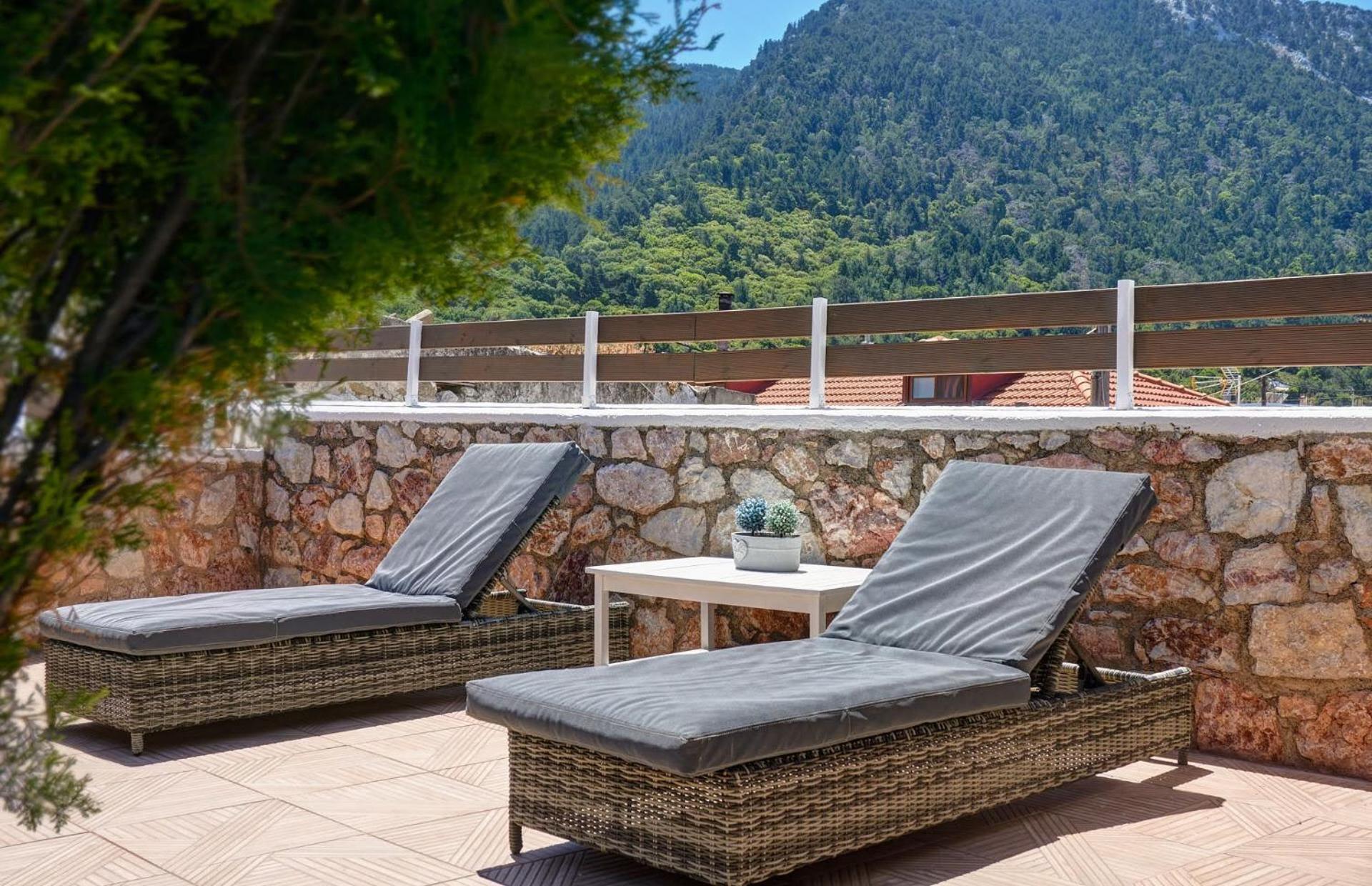 Fontana Luxury Villa Salakos With Pool Near Beach Exterior photo