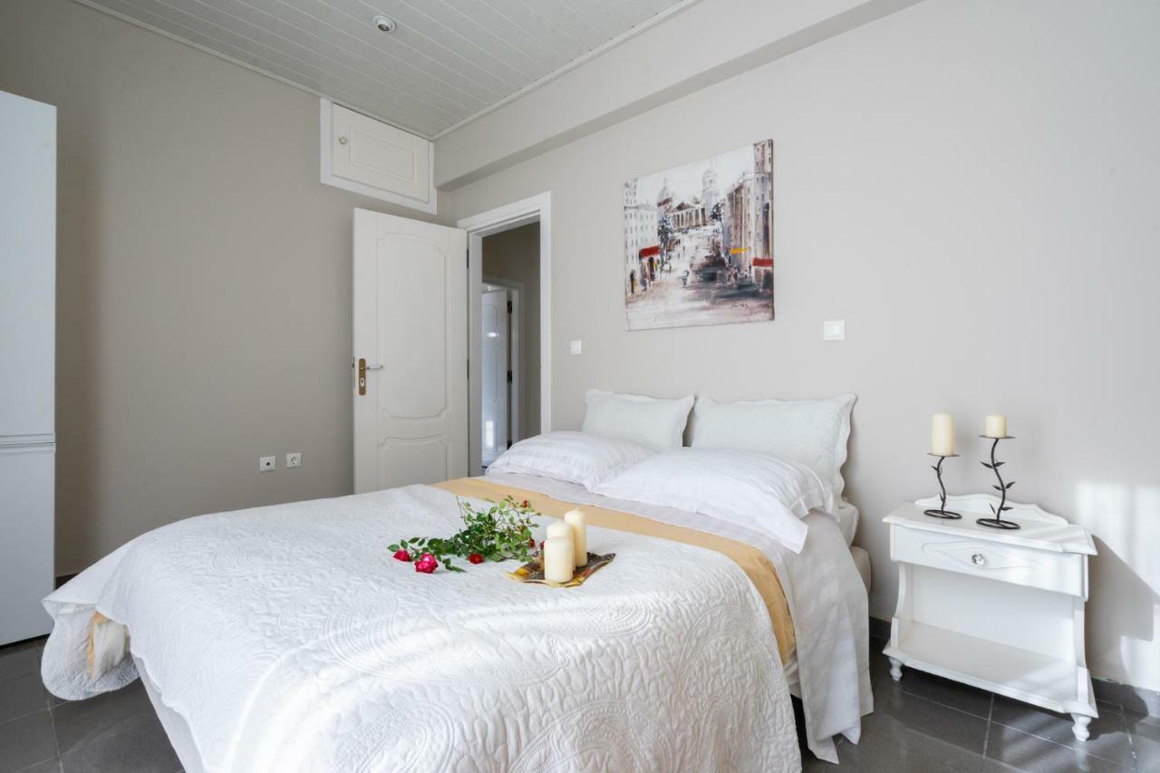 Fontana Luxury Villa Salakos With Pool Near Beach Exterior photo