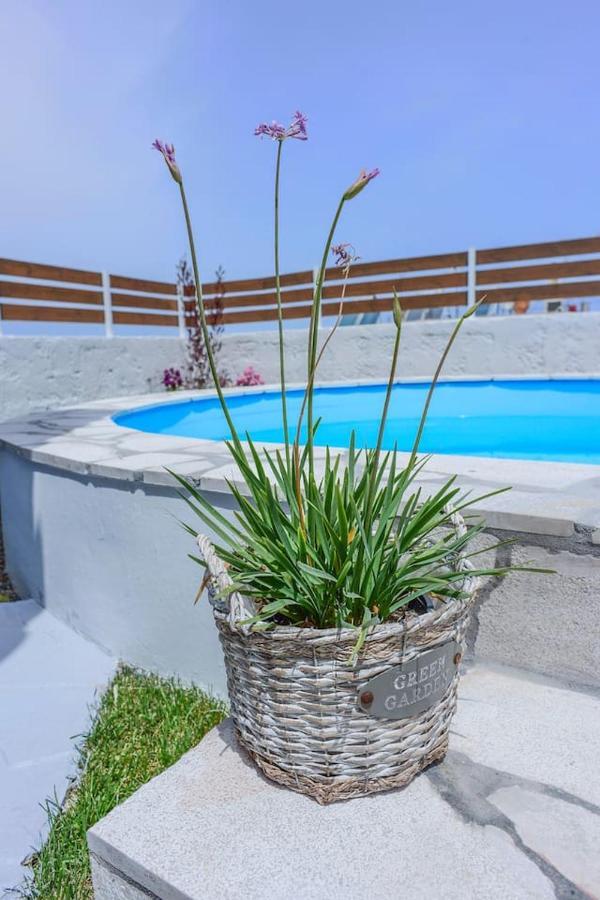 Fontana Luxury Villa Salakos With Pool Near Beach Exterior photo